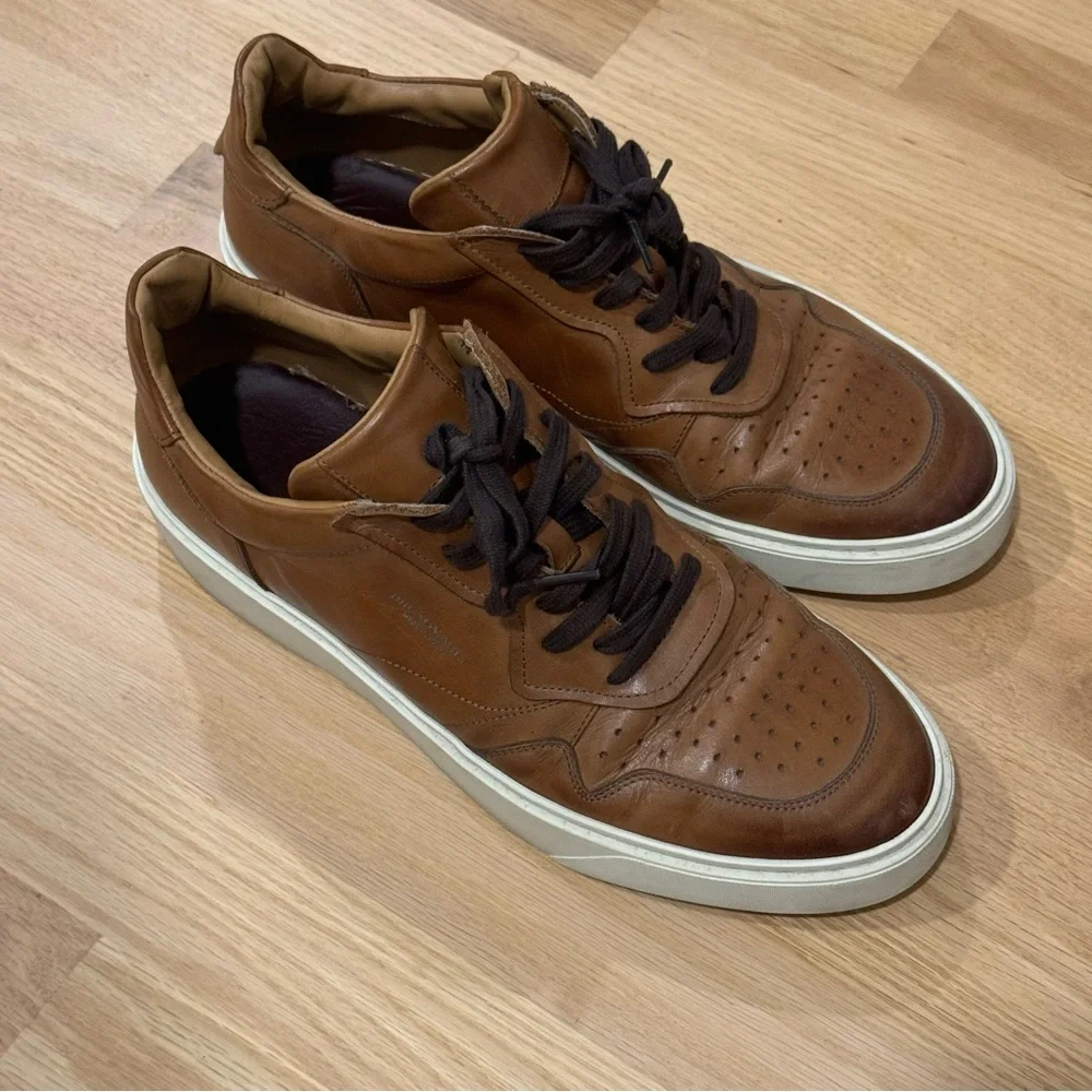 Dezi Leather Sneaker (Men) Bruno Magli / Size 12
